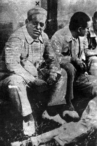 General Sanjurjo in the Duero prison in January 1934.