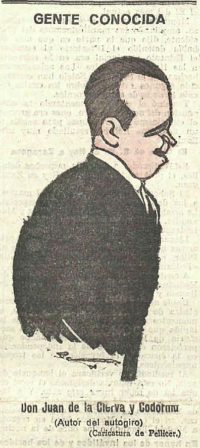 Caricature in the newspaper <i>El Imparcial</i>.