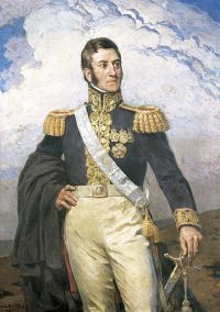 Portrait of José de San Martín by Daniel Hernandez