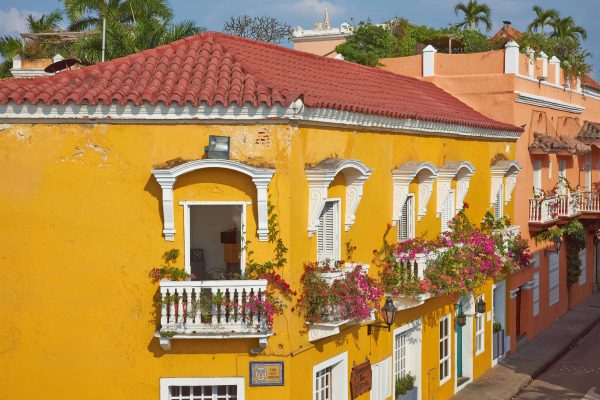 Colourful Buildings of Cartagena de Indias