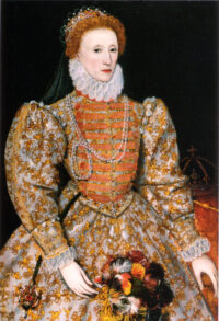 Queen Elizabeth I, by Johannes Corvus