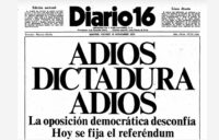 Diario 16 cover of the day.